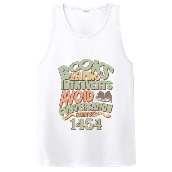 Books Helping Introverts Avoid Conversation 1454 PosiCharge Competitor Tank