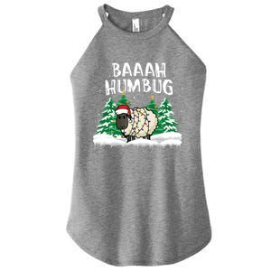 Bah Humbug I Hate Christmas Xmas Hater Anti Christmas Gift Women's Perfect Tri Rocker Tank