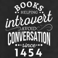 Books Helping Introvert Avoid Conversation Since 1454 Gift Cool Comfort Performance Bucket Hat