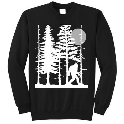 Bigfoot Hiding In Forest For Sasquatch Believers Sweatshirt