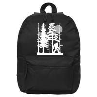Bigfoot Hiding In Forest For Sasquatch Believers 16 in Basic Backpack
