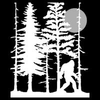 Bigfoot Hiding In Forest For Sasquatch Believers 16 in Basic Backpack