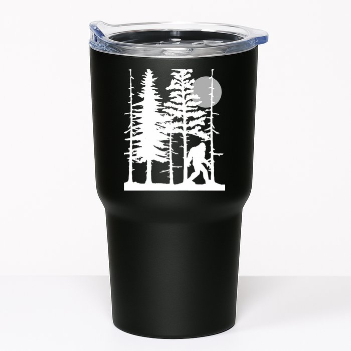 Bigfoot Hiding In Forest For Sasquatch Believers Tumbler