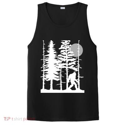 Bigfoot Hiding In Forest For Sasquatch Believers PosiCharge Competitor Tank