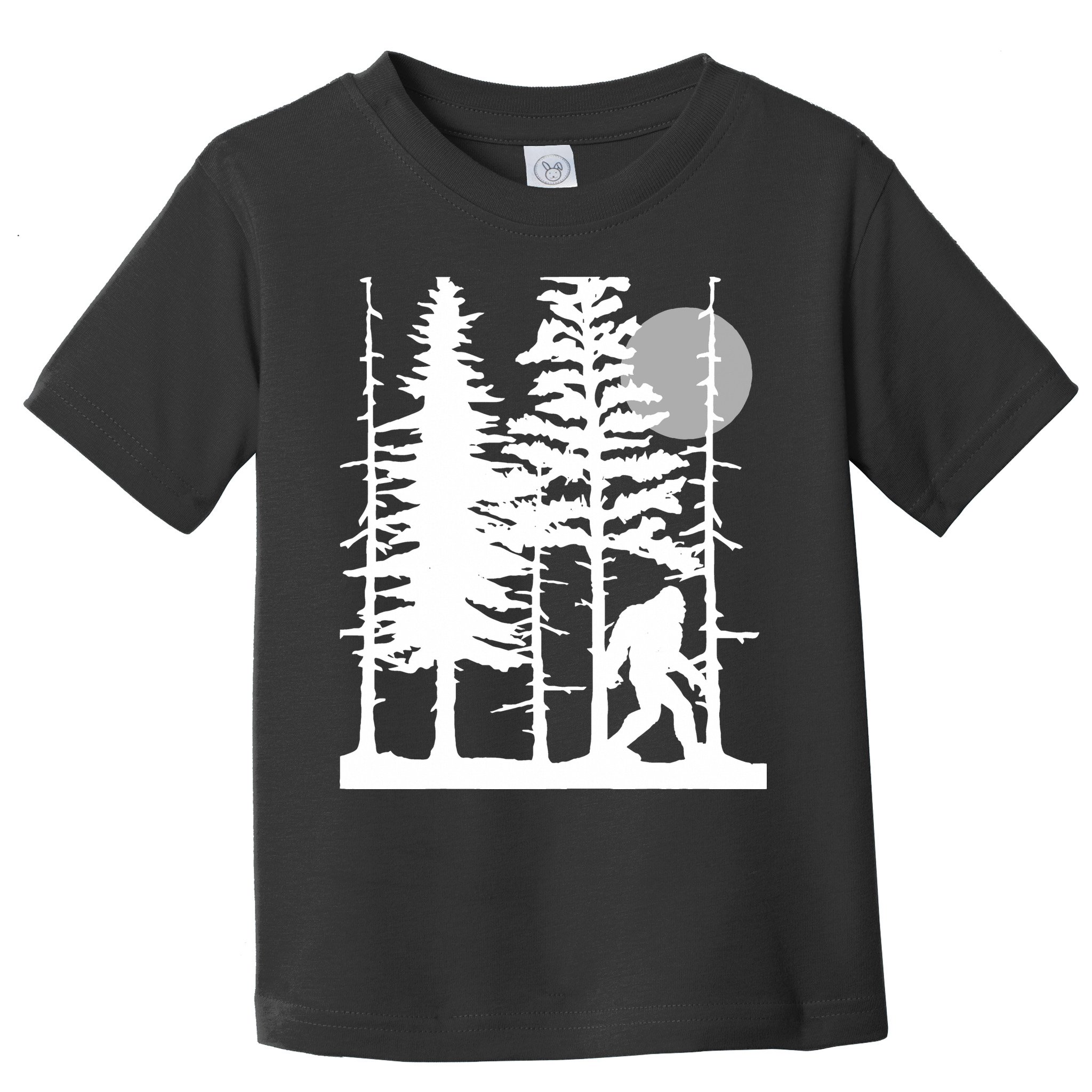 Bigfoot Hiding In Forest For Sasquatch Believers Toddler T-Shirt