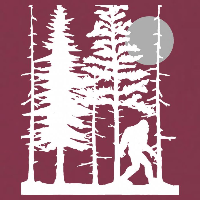 Bigfoot Hiding In Forest For Sasquatch Believers 16oz Travel Tumbler
