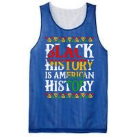 Black History Is American History Africa Melanin Black Power Gift Mesh Reversible Basketball Jersey Tank