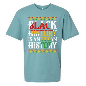 Black History Is American History Africa Melanin Black Power Gift Sueded Cloud Jersey T-Shirt