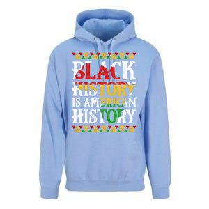 Black History Is American History Africa Melanin Black Power Gift Unisex Surf Hoodie