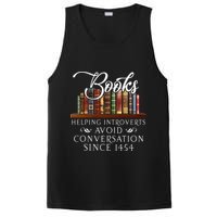 Books helping introverts avoid conversation  PosiCharge Competitor Tank