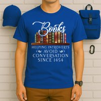 Books helping introverts avoid conversation  T-Shirt