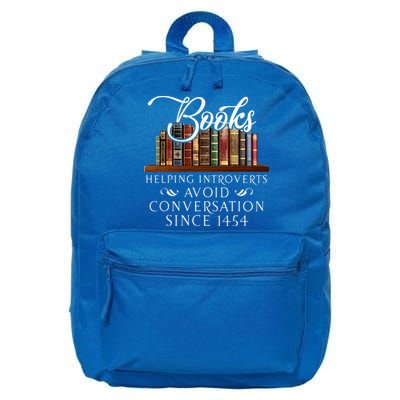 Books helping introverts avoid conversation  16 in Basic Backpack
