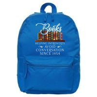 Books helping introverts avoid conversation  16 in Basic Backpack