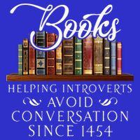 Books helping introverts avoid conversation  Mousepad