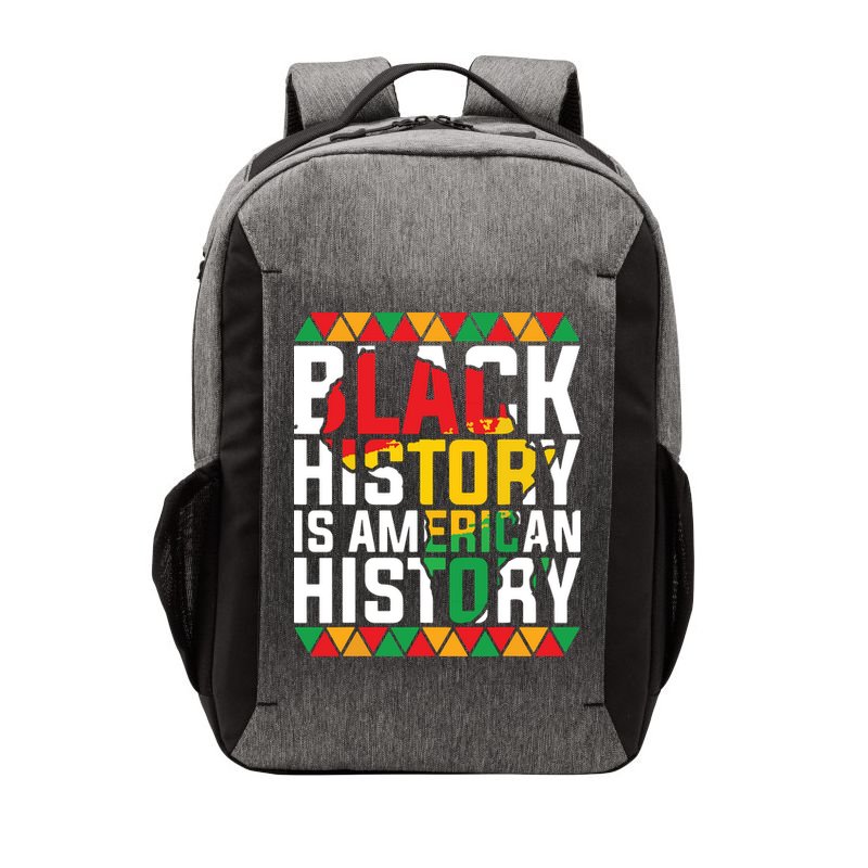 Black History Is American History Black History Month Vector Backpack