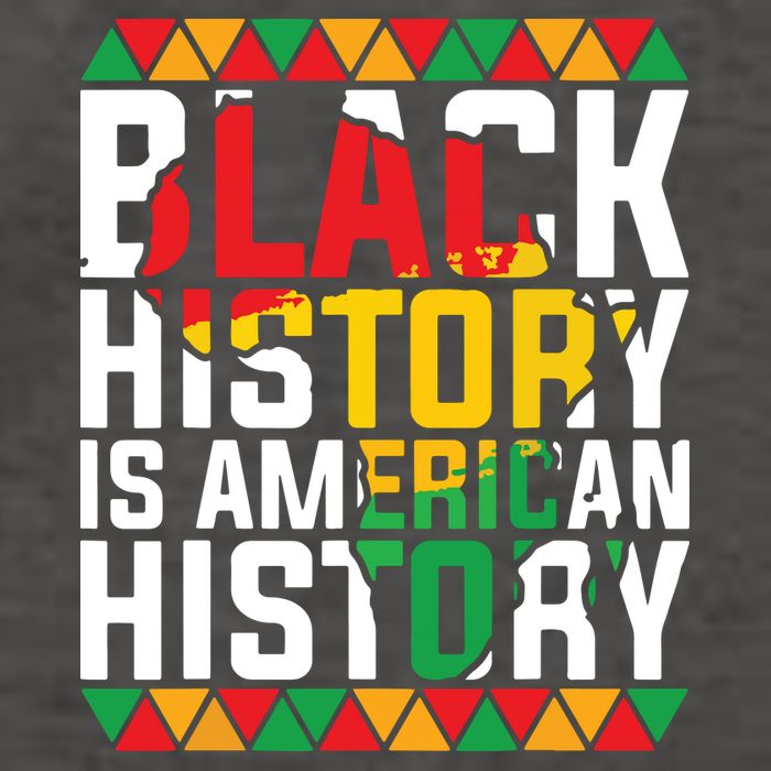 Black History Is American History Black History Month Vector Backpack