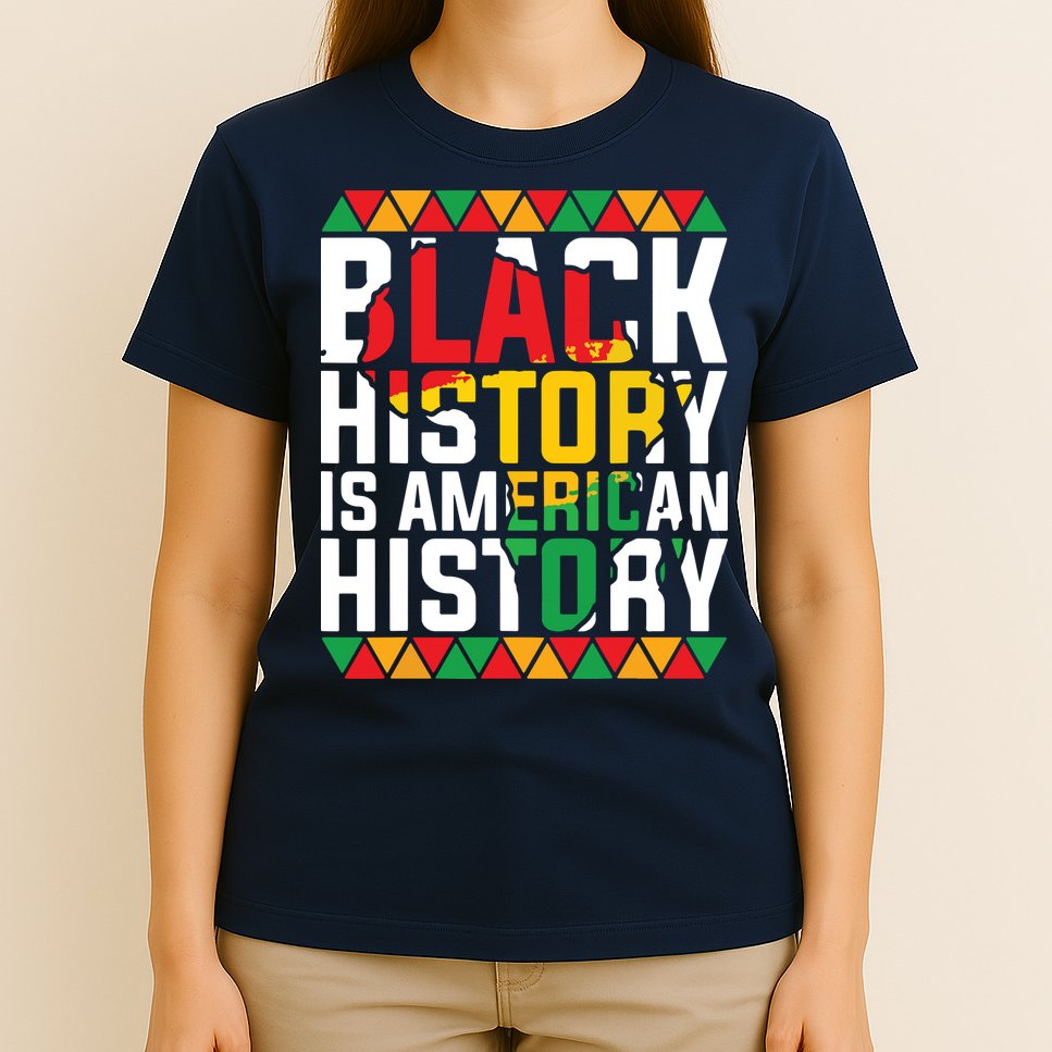 Black History Is American History Black History Month T-Shirt