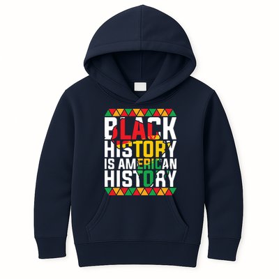 Black History Is American History Black History Month Kids Hoodie