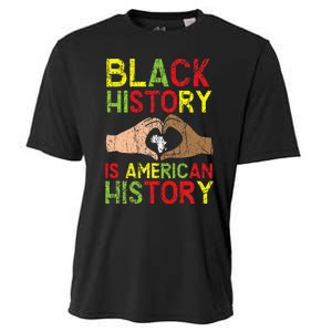 Black History Is American History African American Melanin Cooling Performance Crew T-Shirt