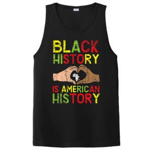 Black History Is American History African American Melanin PosiCharge Competitor Tank