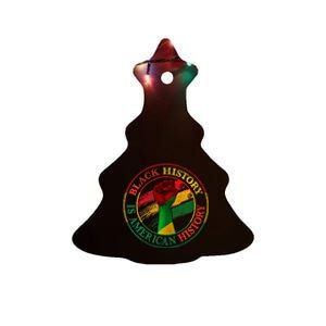 Black History Is American History African American Gifts Ceramic Tree Ornament