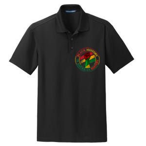 Black History Is American History African American Gifts Dry Zone Grid Polo