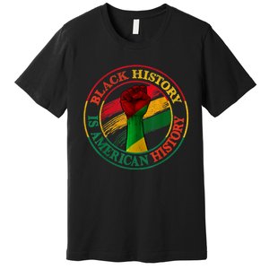 Black History Is American History African American Gifts Premium T-Shirt