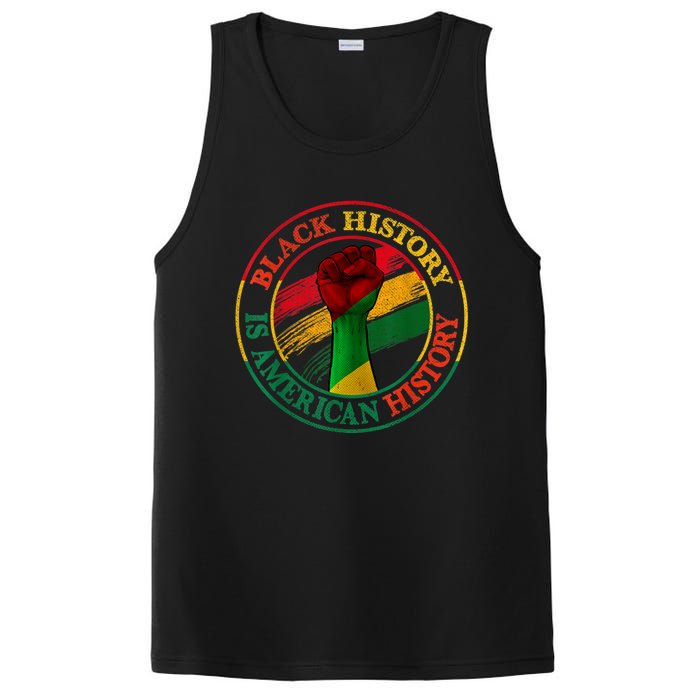 Black History Is American History African American Gifts PosiCharge Competitor Tank