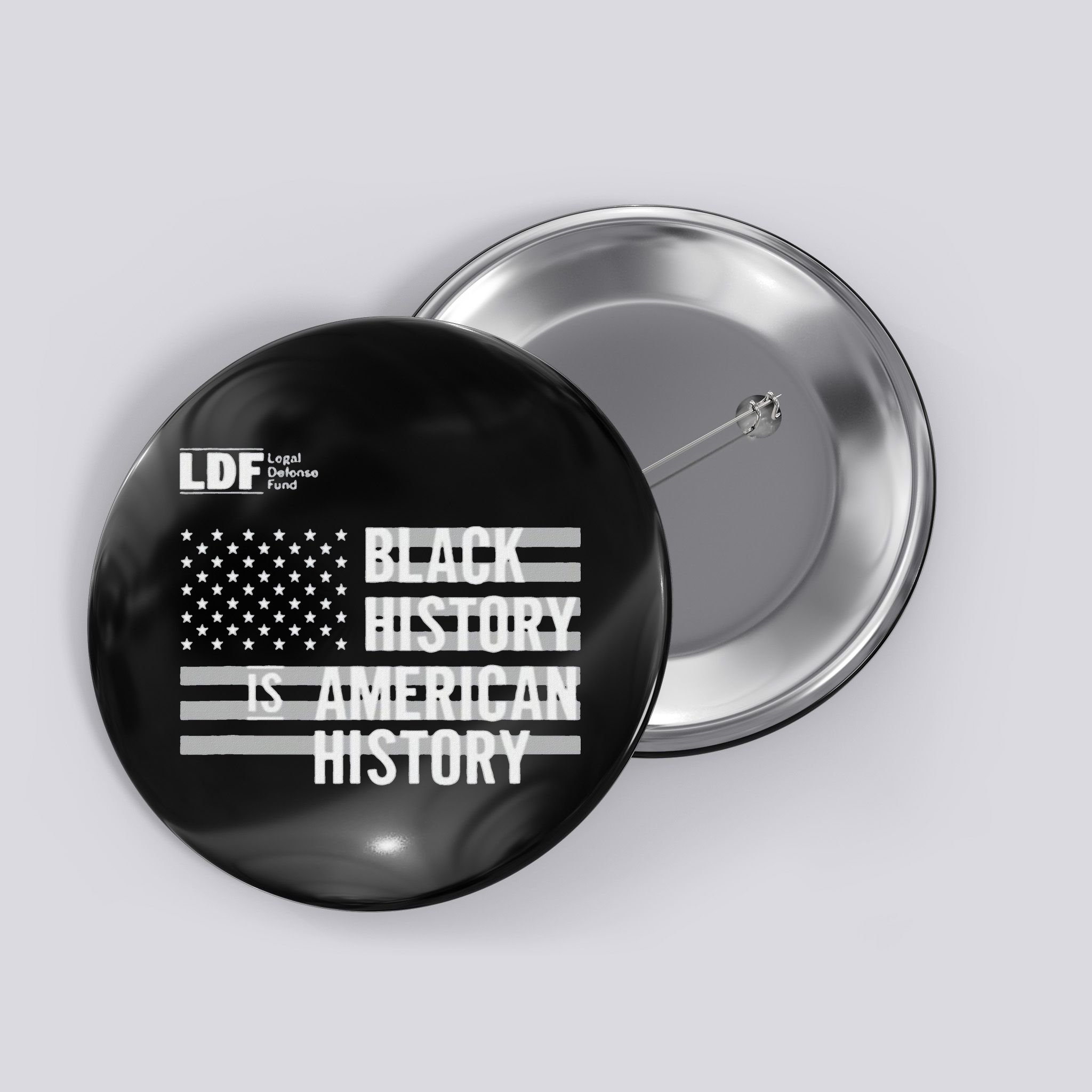 Black History Is American History Ldf Button