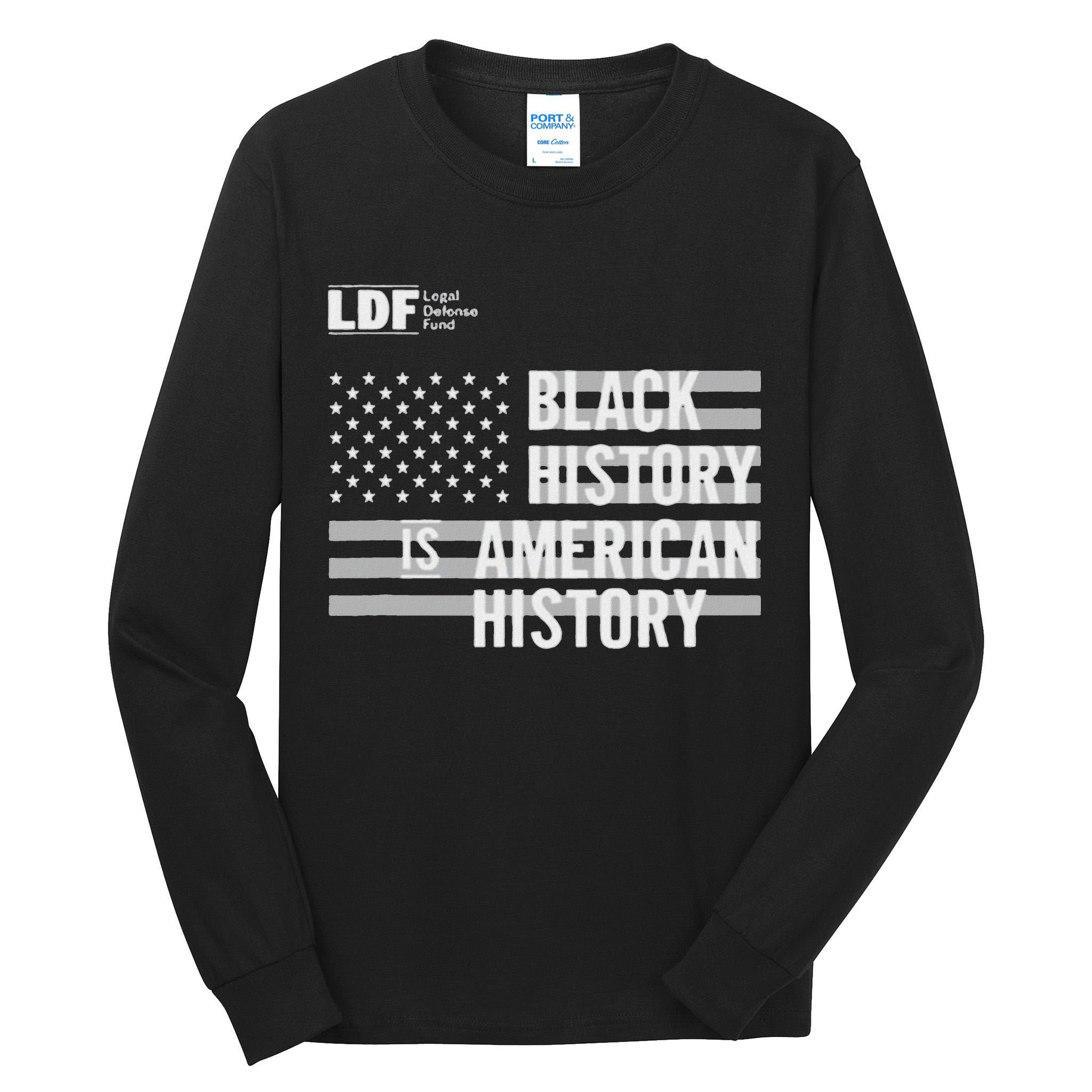 Black History Is American History Ldf Tall Long Sleeve T-Shirt