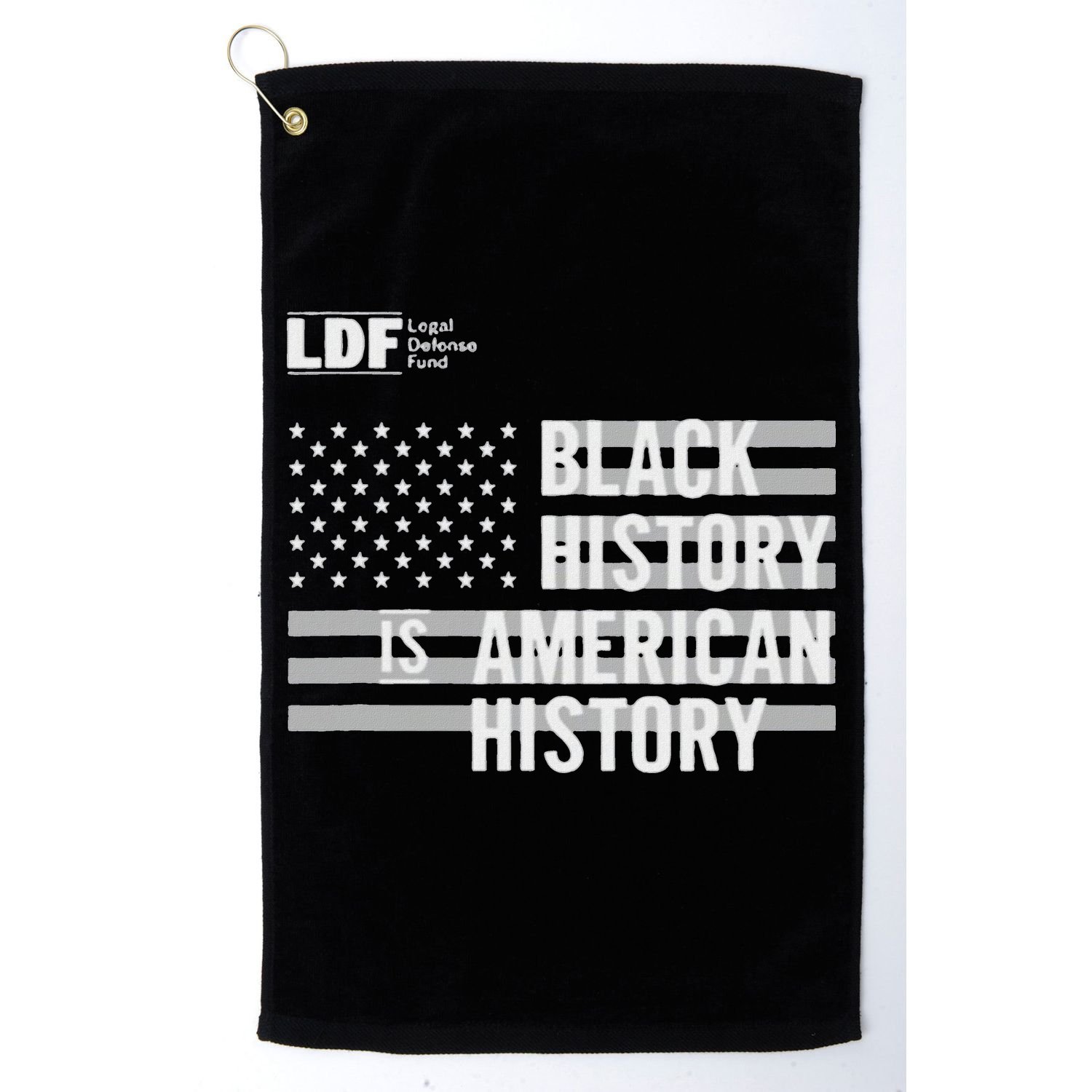 Black History Is American History Ldf Golf Towel