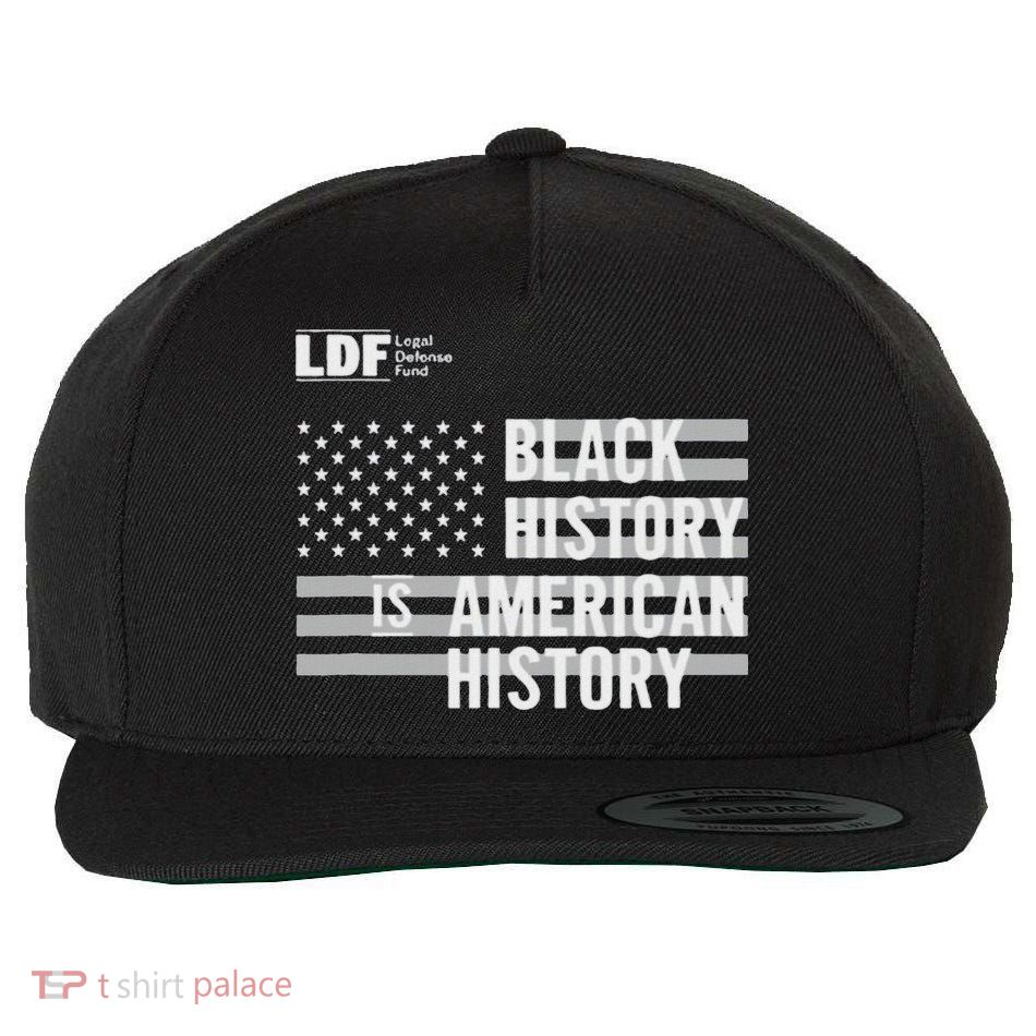 Black History Is American History Ldf Wool Snapback Cap