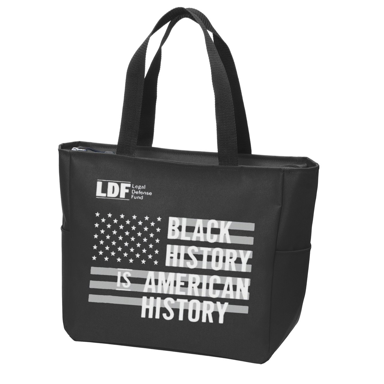 Black History Is American History Ldf Zip Tote Bag