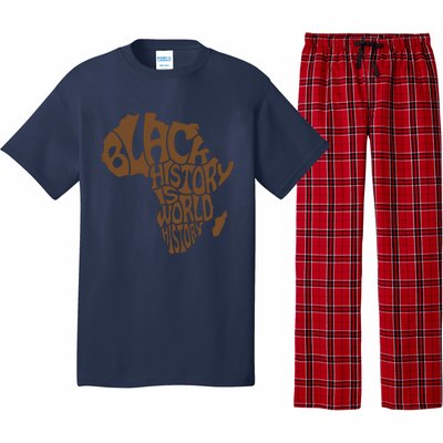 Black History Is World History , Afrocentric Pajama Set