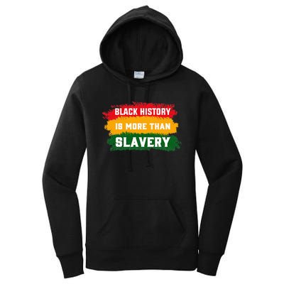 Black History Is More Than Slavery BHM African Women's Pullover Hoodie