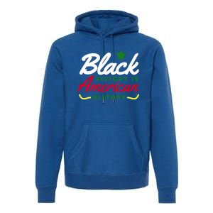 Black History Is American History Bhm Meaningful Gift Premium Hoodie