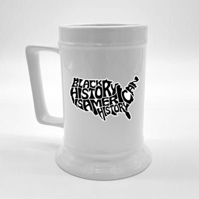 Black History Is American History Beer Stein