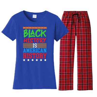 Black History Is American History Events History Cool Gift Women's Flannel Pajama Set