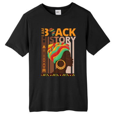 Black History Is American History Patriotic African American Cool Gift Tall Fusion ChromaSoft Performance T-Shirt