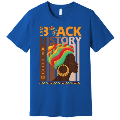 Black History Is American History Patriotic African American Cool Gift Premium T-Shirt