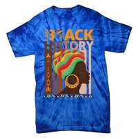 Black History Is American History Patriotic African American Cool Gift Tie-Dye T-Shirt