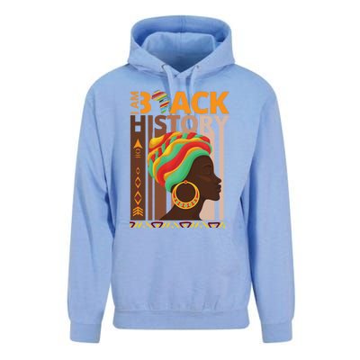 Black History Is American History Patriotic African American Cool Gift Unisex Surf Hoodie