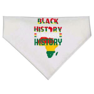 Black History Is American History Blm Black History Month Gift USA-Made Doggie Bandana