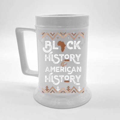 Black History Is American History Black History Month Beer Stein