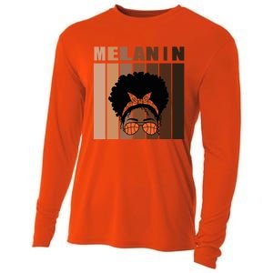 Black History Is American History For Basketball Black Cute Gift Cooling Performance Long Sleeve Crew