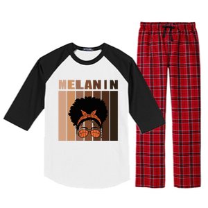 Black History Is American History For Basketball Black Cute Gift Raglan Sleeve Pajama Set