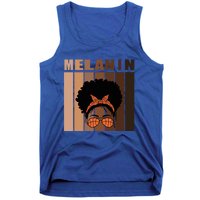 Black History Is American History For Basketball Black Cute Gift Tank Top