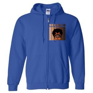 Black History Is American History For Basketball Black Cute Gift Full Zip Hoodie