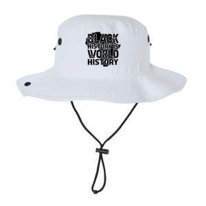 Black History Is World History For Black History Month Gift Legacy Cool Fit Booney Bucket Hat