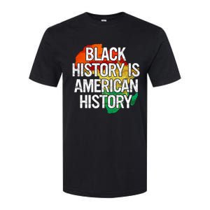 Black History Is American History Gift Pride African Month Great Gift Softstyle CVC T-Shirt